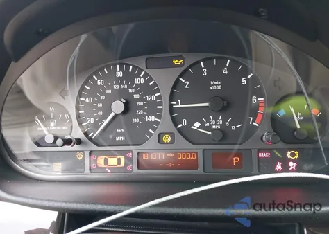 2000 BMW 328I z USA, uszkodzony, nr VIN WBAAM534XYJR61034